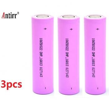 Rechargeable 18650 Battery 2600mAh 3.7V for Power Banks