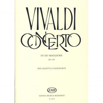 VIVALDI-Concierto en Do Mayor (RV478) para Fagot y Piano (Nagy)