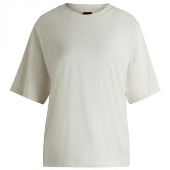 BOSS Orange T-Shirt C_Enis – Damen, breite Ärmel, XL – Weiß