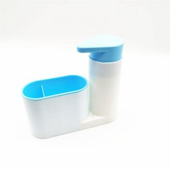 Soap Dispenser with Cleaning Sponge Holder