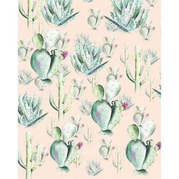 Komar Verde Cactus: Papel Pintado 200×250cm