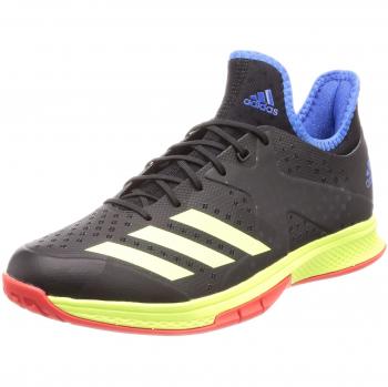 Adidas Counterblast Bounce Handballschuhe (Herren) – Schwarz/Core Black, Hi/Res Yellow, True Blue – EU 41.3