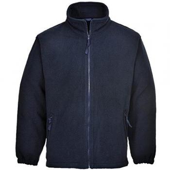 Aran Fleece Jacket (Navy) Large
