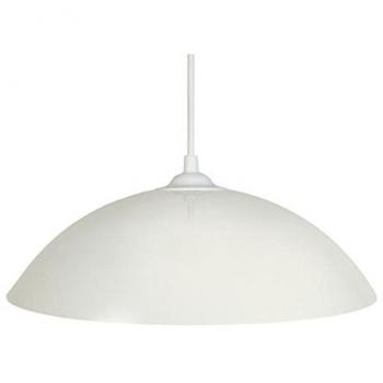 Tosel Suspension Luna de Metal Blanco 30x68
