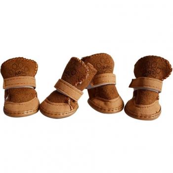 Katoen Blend Honden Schoenen voor de Winter