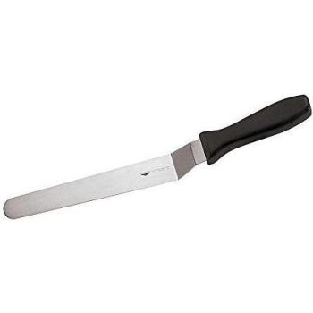 Spatola PADERNO 30mm angolata, acciaio inox con manico in polipropilene