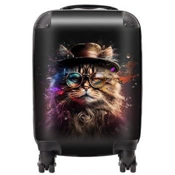 Warren Reed Mini Cabin Cat Suitcase