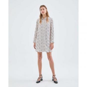 Vestido Corto Camisero de Corazones