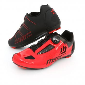 MSC Bikes Slipper Aero Road – Rot, Unisex, 45 cm