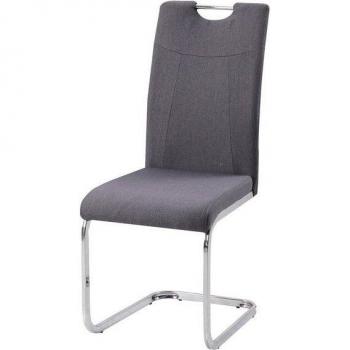 HTI-Living Freischwinger Esszimmerstuhl KellyC Grau