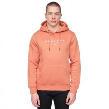 Brick Red Mens Hoodie by Ninesix – L