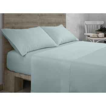 Lençol de Cama 90 cm Algodão Orgânico 300 Fios Gelo
