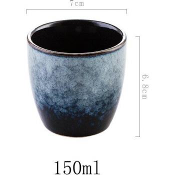 150ml Random Texture Ceramic Teacup