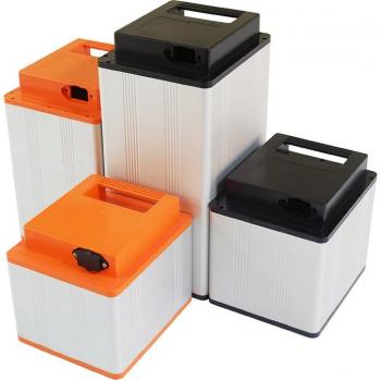 Caja de Batería de Iones de Litio 18650 con Tapa Plástica ABS