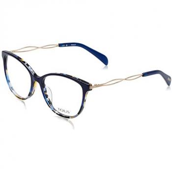 Tous Vtob72 Men’s Frame Only – Blue, Size 54, Blue Light Protection Included