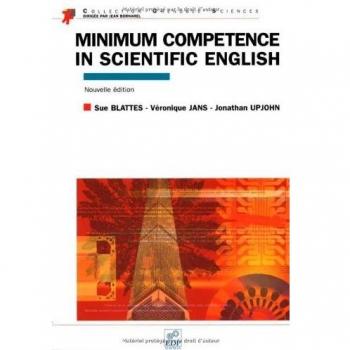 Minimum competence in scientific english