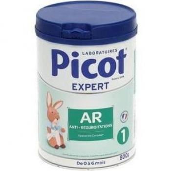 Picot Expert AR 1 Lait pour Nourrissons Anti-Régurgitation 0-6 Mois 400g