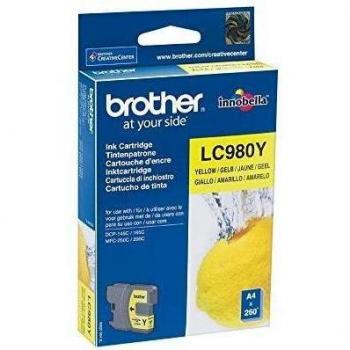 Brother Tintenpatrone (LC980Y) gelb online bestellen