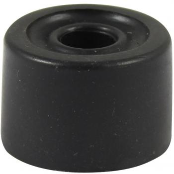 Black PVC Door Stop 21 x 32mm