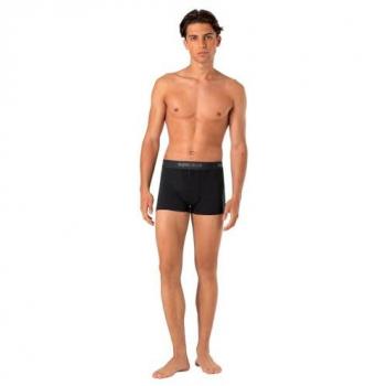 Super Natural Männliche Unterwäsche Tundra 175 XXL Schwarzer Merino-Boxer