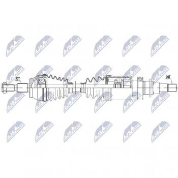 NPW‑FR‑046 Semiasse di Trasmissione