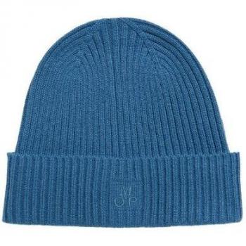 Leichter Kaschmir Beanie mit Ripp-Struktur