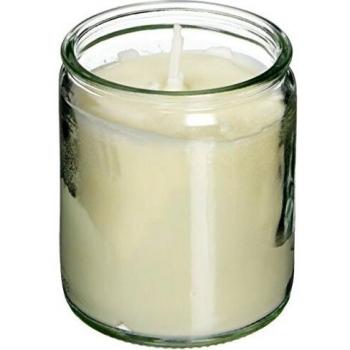 Bolsius Clear Glass Starlight Jar Candle Set (Pack of 8)