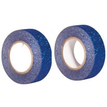 Mascheratura Glitter Blu Notte RAYHER 5 m