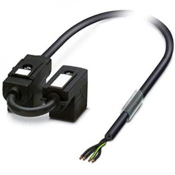 Phoenix Contact Insetto Valvola Doppia con Cavo SAC‑5,0/0,15‑116/2XB‑1L‑Z (Nero)