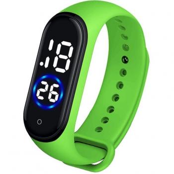Simple Unisex Digital LED Sports Watch, Silicone Strap