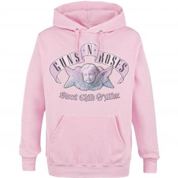 Pull à capuche GNR – Sweet Child Cherub – S/M – Hommes – Rose