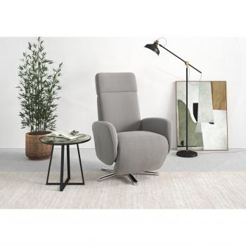 TV‑Sessel sit & more Grenoble – Grau mit optionalem zweiten Motor und Akkosteuerung
