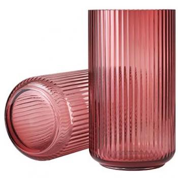 Vase Lyngby en Porcelaine 31 cm Couleur Bourgogne