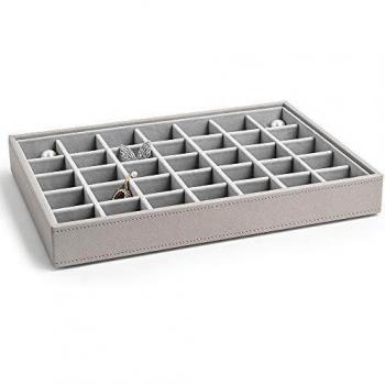 Premium Schmuckorganizer für Ohrringe, Ringe & Ketten