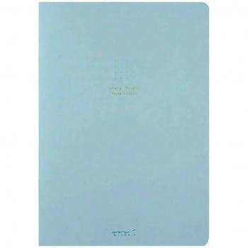 Blue Dot Grid A5 Soft Color Notebook by Midori