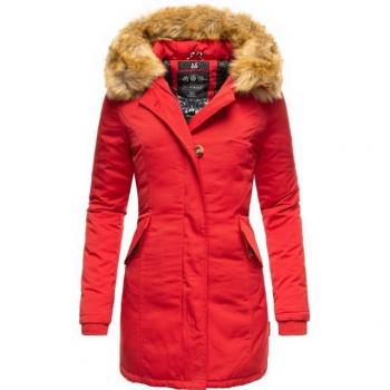 Marikoo Winterjacke Karmaa mit Kunstfell
