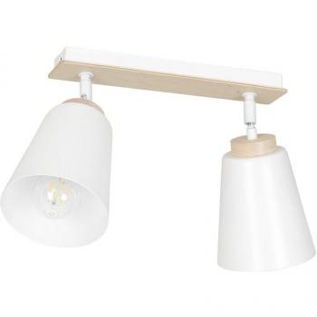 Regleta de Techo Wonderlamp Tasla 2 Luces Blanco