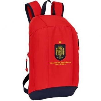 RFEF Two‑Tone Red and Blue Backpack – 22×39×10 cm
