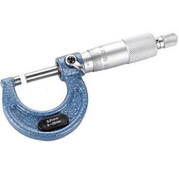 High‑Accuracy Micrometer 0–25 mm, 0.05 mm Scale – ALYCO 197374