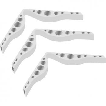 Accesorio de silicona para puente nasal de gafas de sol #K3
