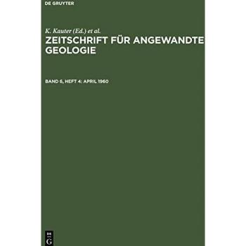 Zeitschrift für Angewandte Geologie, Band 6, Heft 4, April 1960