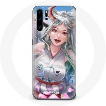 Funda Resistente “Yamato” con Ilustración One Piece para Huawei P30 Pro