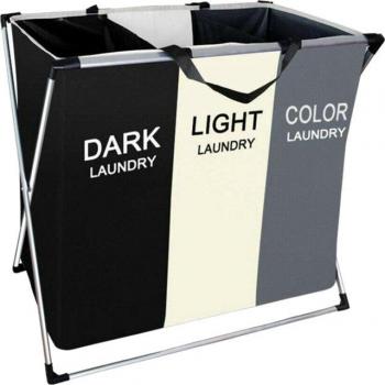 Triple Section Laundry Hamper