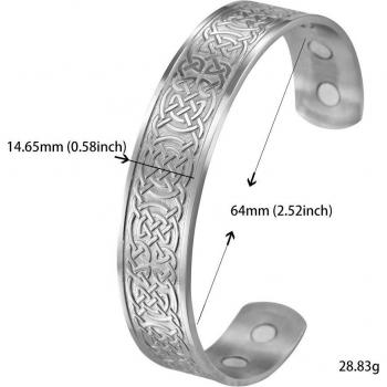 Skyrim Celtic Knots Viking Bangle