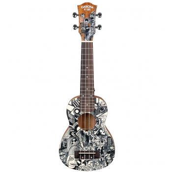 Cascha Soprano Ukulele Art Series Sketch
