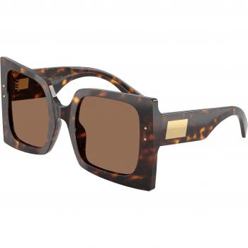 DG4490 502/73 Dolce & Gabbana Brown Square Sunglasses