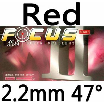 Ping‑pong Focus II Pips & Gel