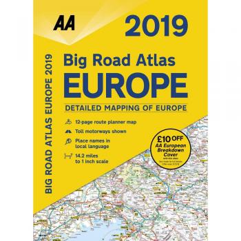 Big Road Atlas Europe 2019 SP (AA Road Atlas Europe)