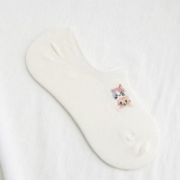 Cute Cartoon Women's Boat Socks