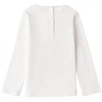 Maglia Ido neonata girocollo off white 4A597